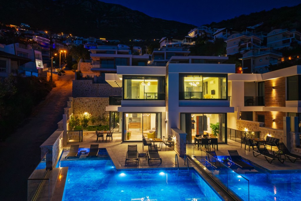 BaMare Villaları E&F Blok - Kapanmaz Deniz Manzaralı 2+1 Satılık Villa