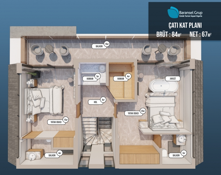 Baransel Group Akarca Project For Sale Villas